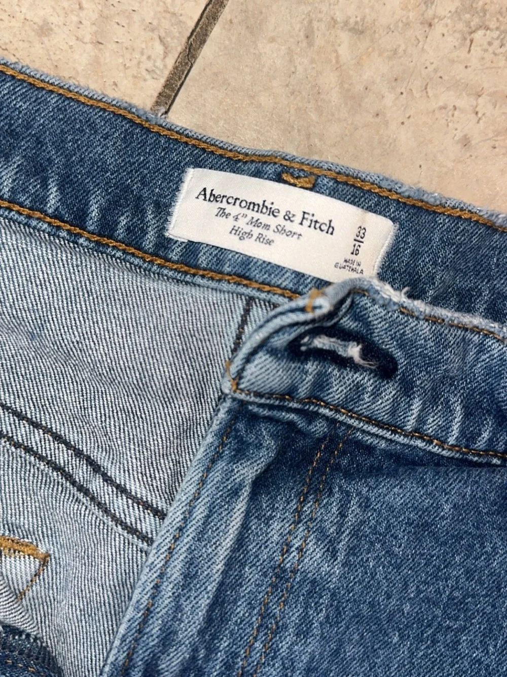 Abercrombie Blue Women’s Denim Shorts - Unbran